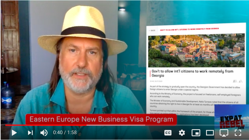 Stay In Eastern European Country Georgia For A Year With New Business Visa