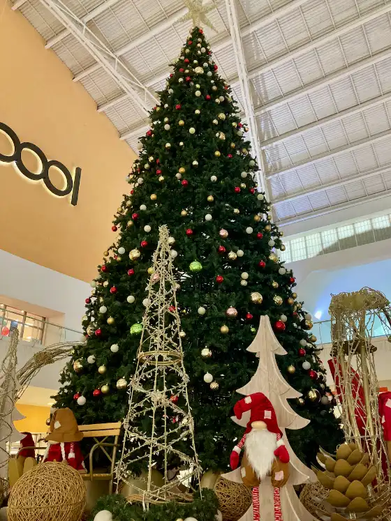 Christmas Tree In Mall
