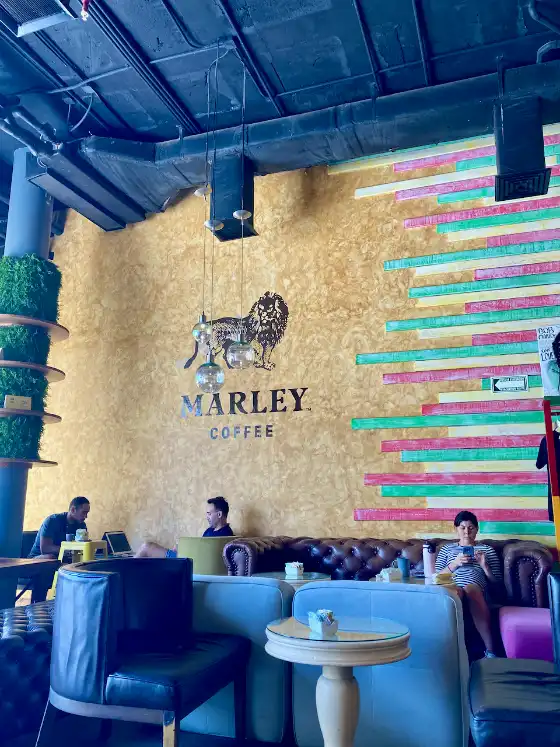 Marley Coffee in Playa del Carmen